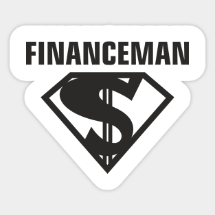 Financeman Sticker